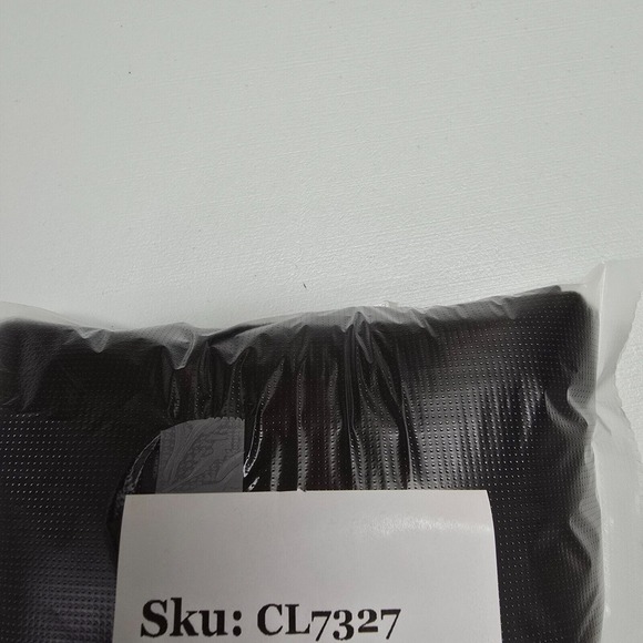 Eileen Fisher Jacket Womens Large Black Asymmetrical Zipper 1/3 Sleeve Stretch - Picture 12 of 12